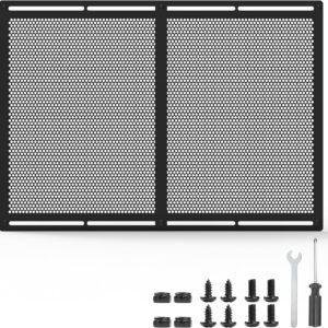 RV Screen Door Grille 16-32" Adjustable Metal Protector