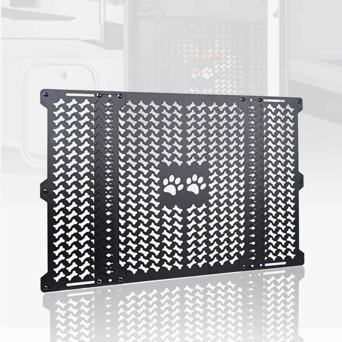 fouwick RV Screen Door Protector, 20.5-31.5" Wide, Black