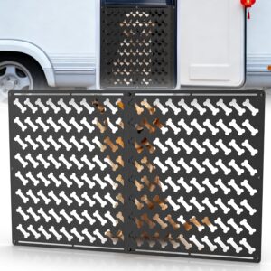RV Pet Screen Door Protector, 17-32in Aluminum Guard