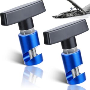 Blue Hood Prop Clamp - 2-Pack - Car Lift Support Clip
