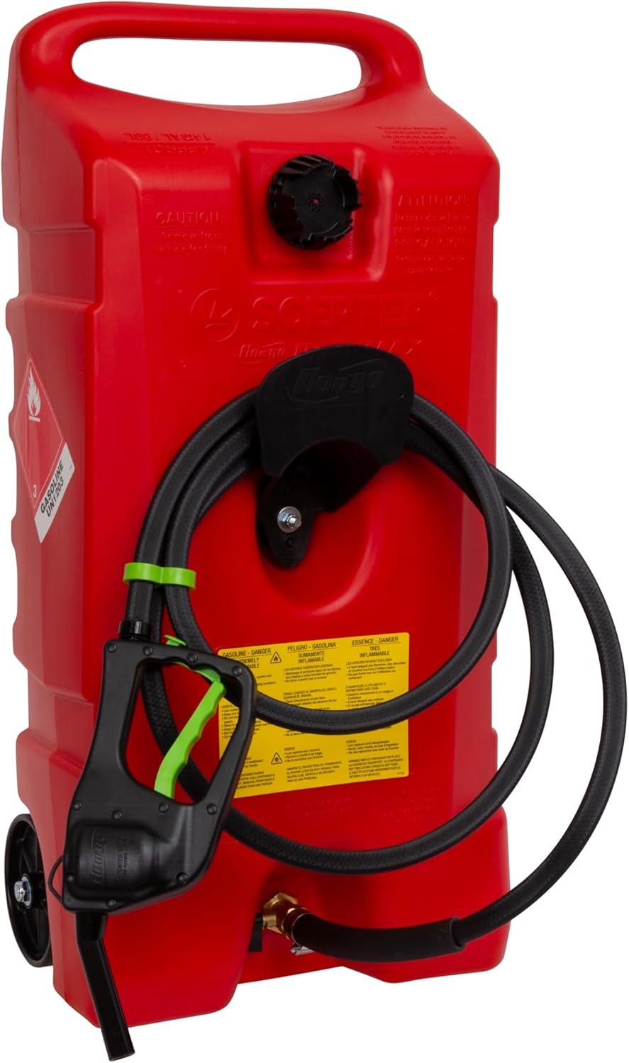 Scepter Duramax Flo ’N Go 14 Gal Gas Caddy (2024 Model)