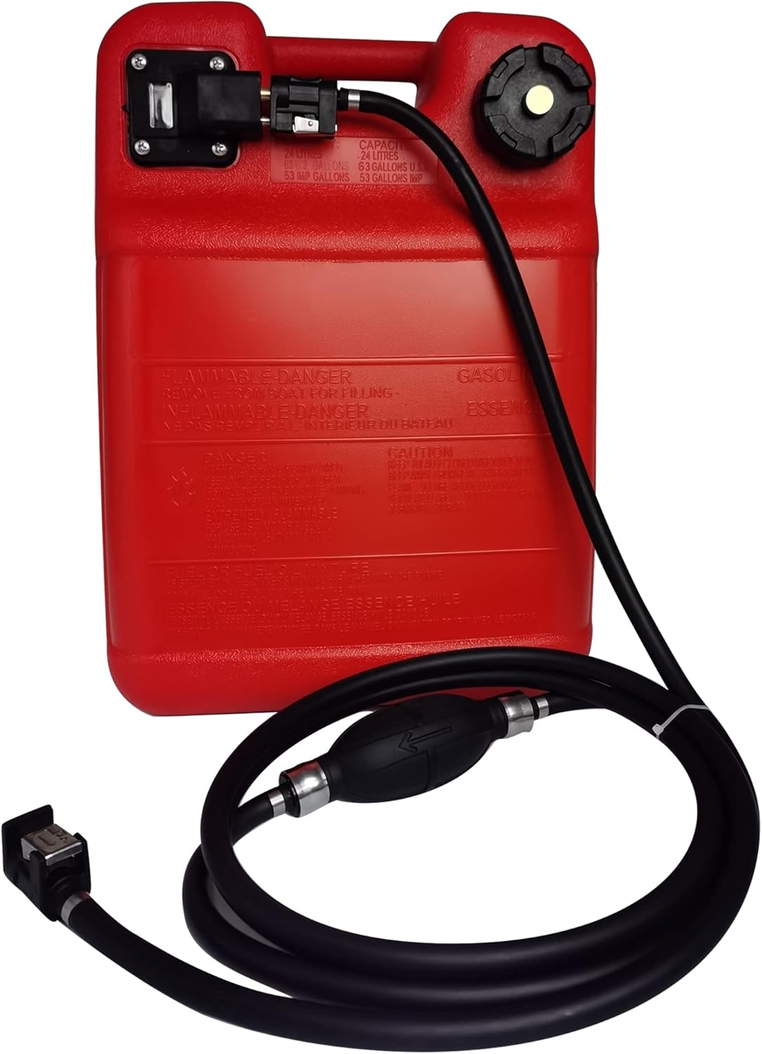 DEF 6-Gal Marine Fuel Tank with Hose Connector