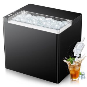 ORFLROA Countertop Ice Maker - 9 Cubes in 6 Min