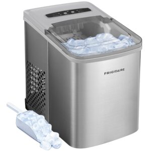 Frigidaire 26 lbs/day Portable Ice Maker Stainless