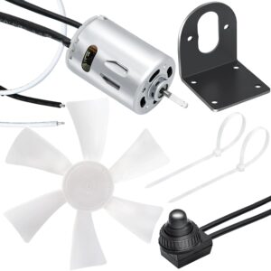6" RV Vent Fan Blade & Motor Kit with Switch