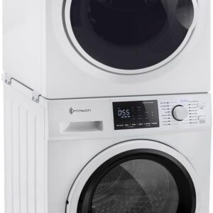 RecPro 2.5 Cu Ft Front Load Washer Dryer Combo with Stack Kit