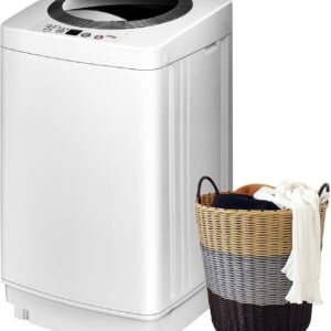 COSTWAY 8Lbs Portable Washer, 6 Programs, Full Auto