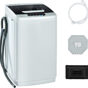 COSTWAY 2-in-1 Portable Washer & Spin Dryer, 8.8lbs Capacity