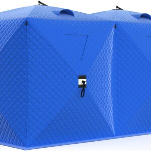 Garvee 6-8 Person Ice Fishing Tent – Portable Windproof Shanty