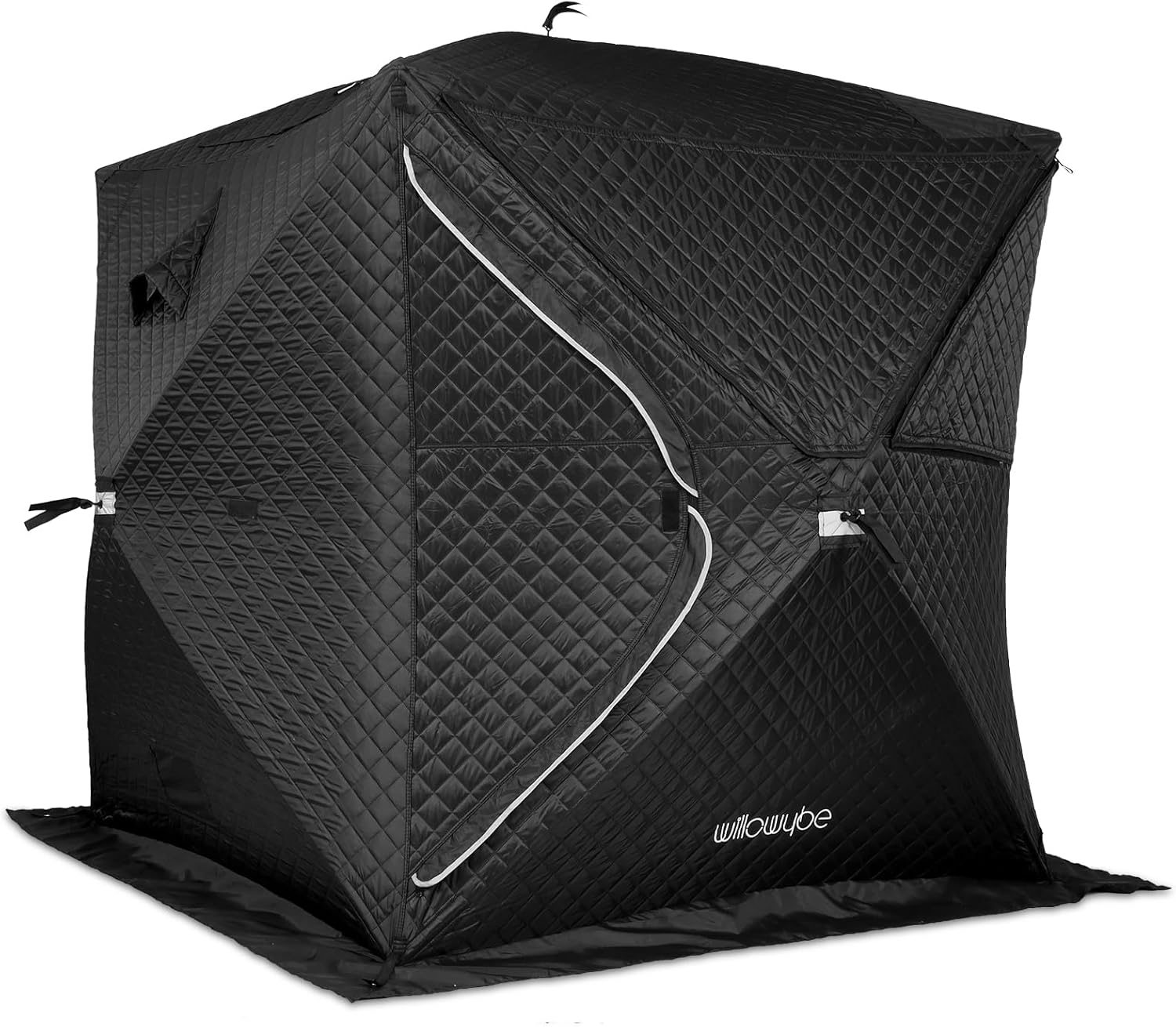 WILLOWYBE 4-Person Outdoor Sauna Tent - All-Weather Comfort