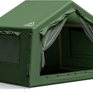 Zonkoo 4-Person Inflatable Tent – Quick Setup Hot Tent