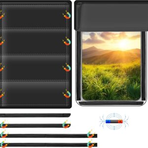 RV Window Shade Cover - Magnetic Blackout (25" x 16")
