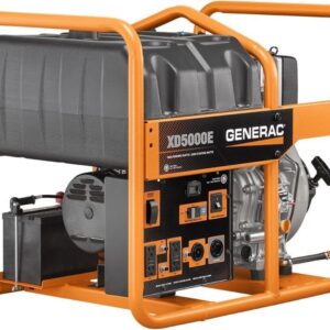 Generac 5000W Diesel Generator - Reliable Power for Jobs & Emergencies