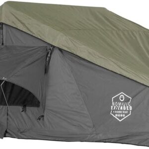 Nomadic 4 Extended Soft Shell Rooftop Tent - Grey & Green