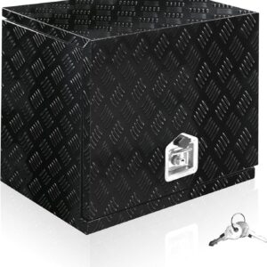Aluminum Generator Storage Box - 24x16x20in Black