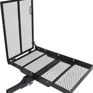 EcoTric 500 lb Hitch Cargo Carrier w/Ramp