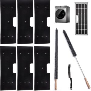 6-Pack WH01X35719 Lint Filters & Brush Set for GE Dryers