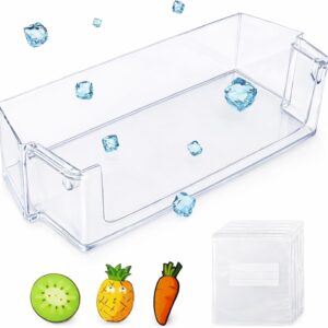 Wadoy Refrigerator Door Shelf Bin for Whirlpool Fridge
