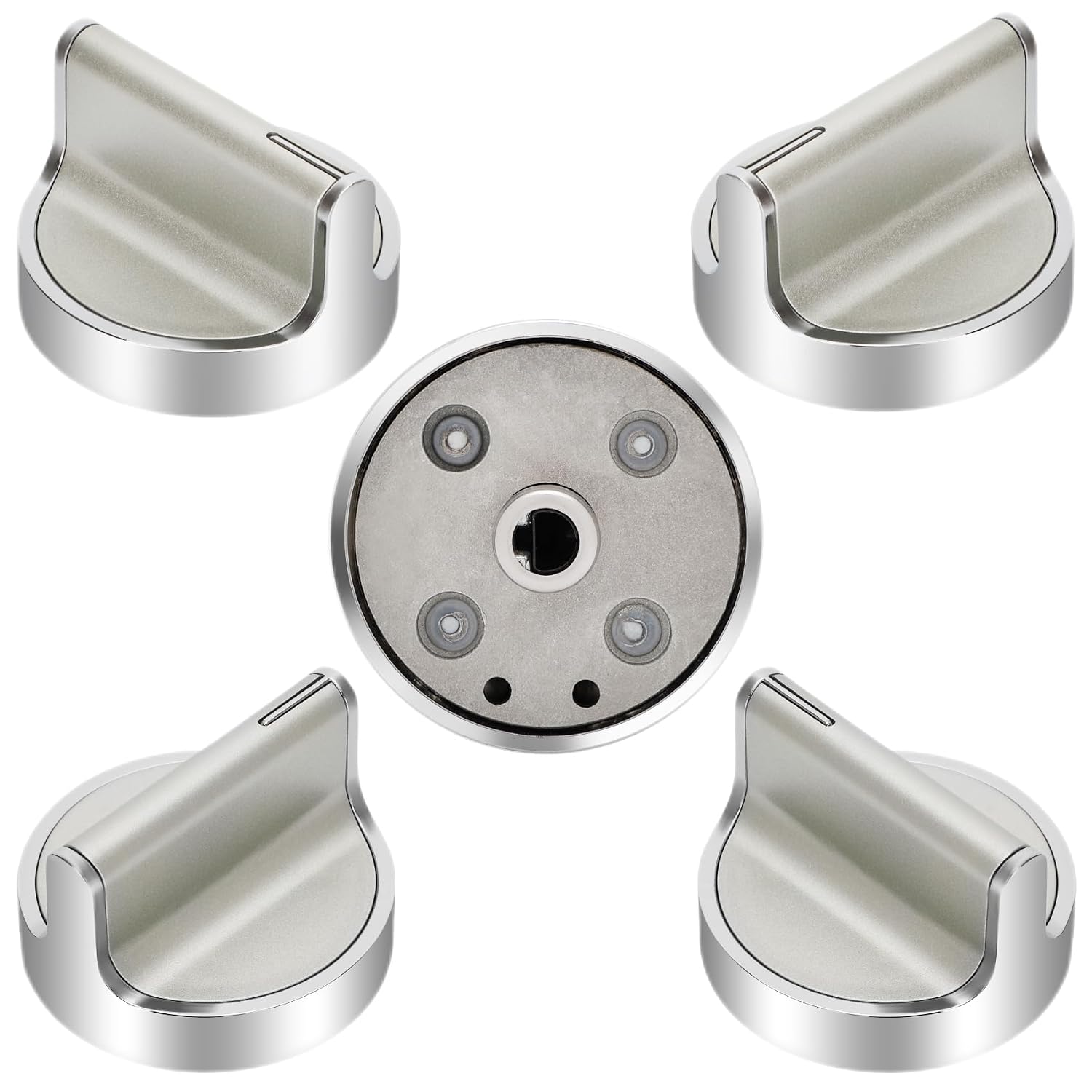 Whirlpool Gas Stove Knob Set - 5 Pack (WPW10646805)