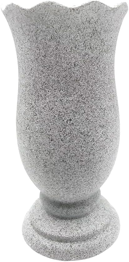 Cemetery Vase for Headstones – Weatherproof Floral Spike Vase
