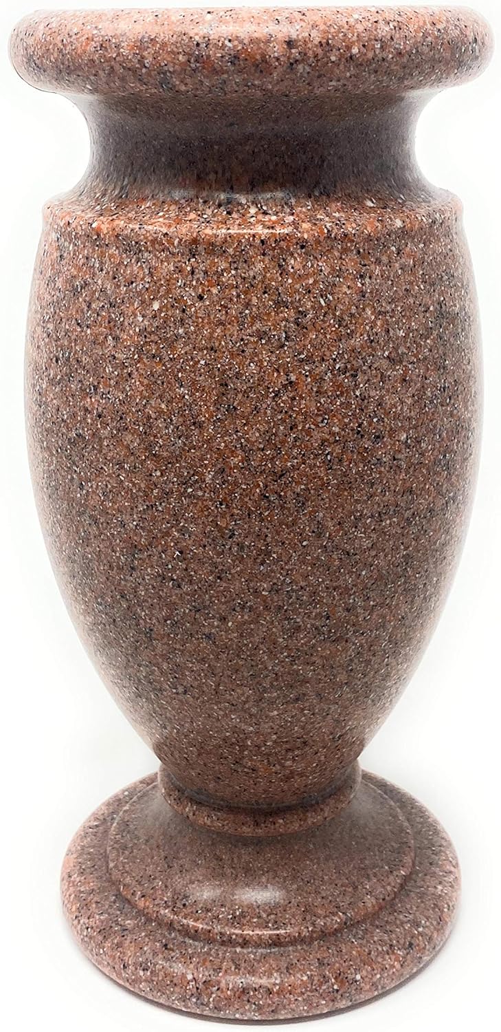 Optimum Cemetery Flower Vase - Durable Grave Marker