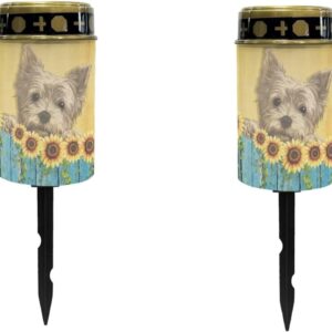 Solar Cemetery Lights - Waterproof Grave Decor Lamp (2-Pack)