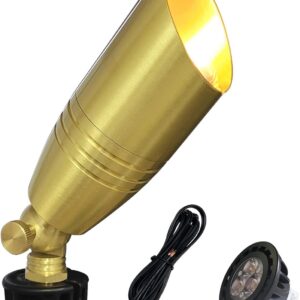 COLOER Brass Landscape Spotlight 1-Pack LED MR16