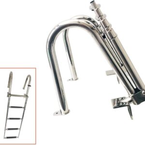 Telescoping Boat Ladder - Stainless Steel Dock Ladder