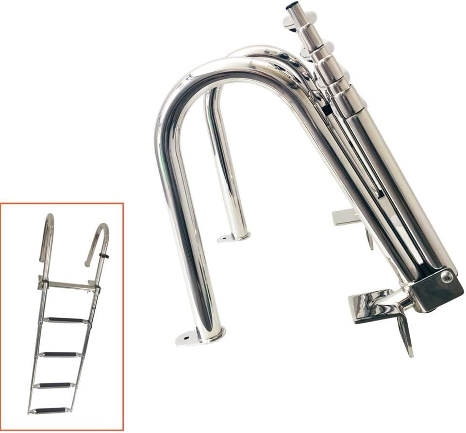 Telescoping Boat Ladder - Stainless Steel Dock Ladder