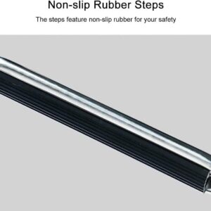 Heavy Duty 6-Step Telescoping Boat Ladder - Stainless Steel