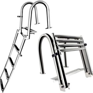 Heavy-Duty 4-Step Marine Stair Ladder – Haida