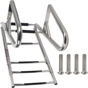 Amarine Made 6-Step Telescoping Boat Ladder