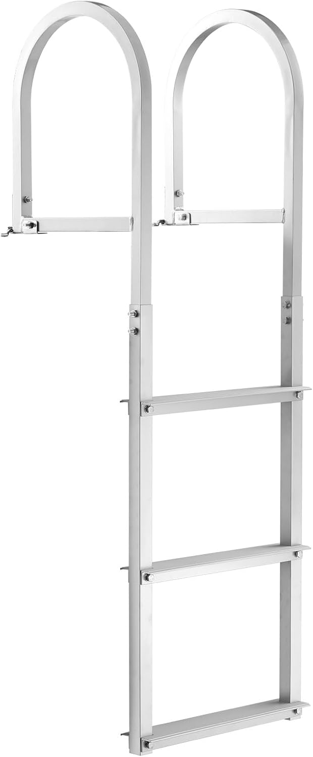 VEVOR 3-Step Removable Dock Ladder, 350 lbs