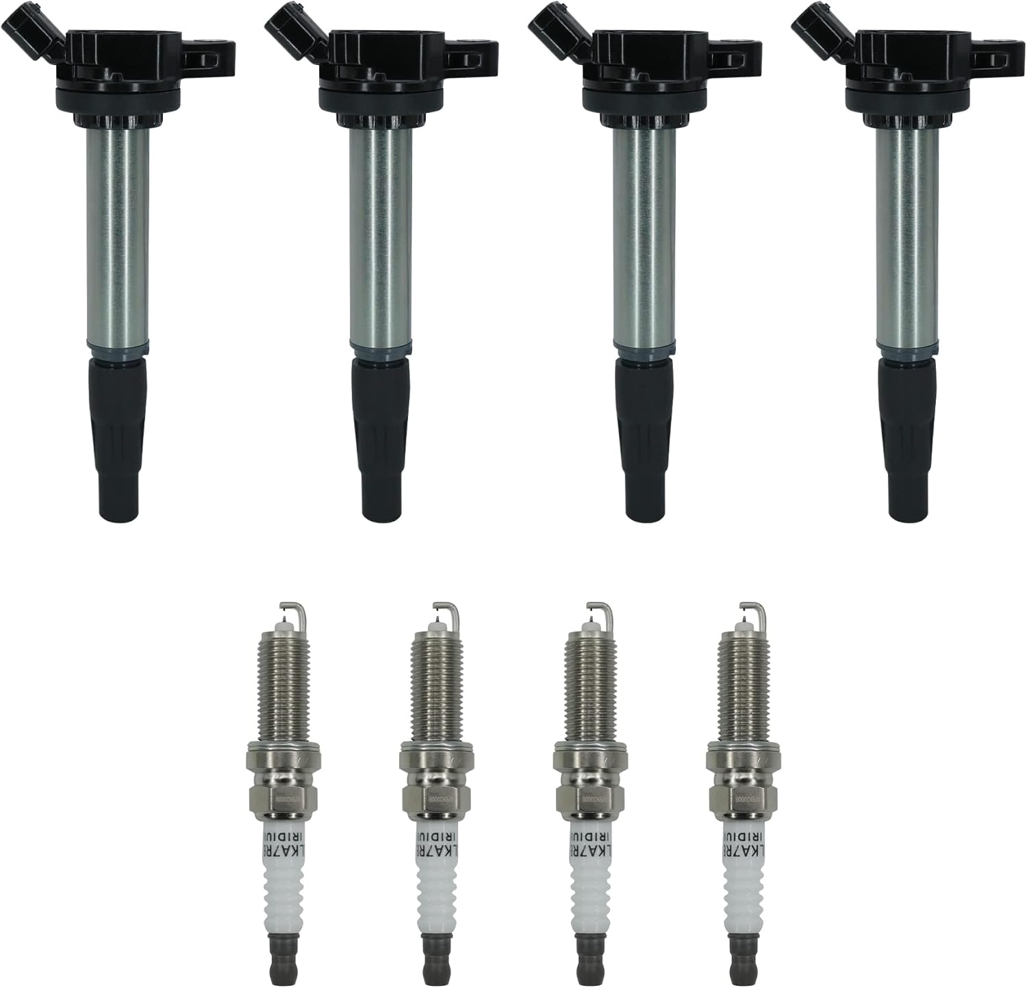 Marsram Ignition Coil & Spark Plug Set for Toyota/Lexus