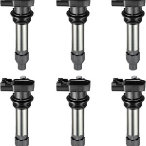 BDFHYK Ignition Coil UF569 for GM Vehicles (Set of 6)