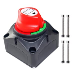 12V-48V 275A Battery Kill Switch, Waterproof Power Isolator