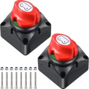 Feekoon 2-Pack 200A Battery Disconnect Switch 12V-48V