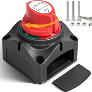 RED WOLF 12V-48V 275A Battery Disconnect Switch
