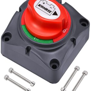 Kohree 12V-48V Battery Disconnect Switch 275A