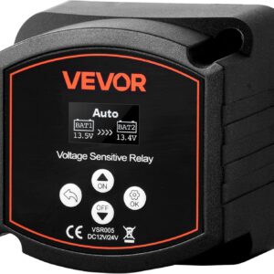 VEVOR 12V 300A Dual Battery Isolator w/ LCD