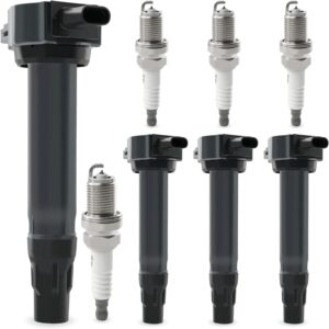 4PCS Ignition Coils & Iridium Plugs Fit Jeep/Dodge/Chrysler