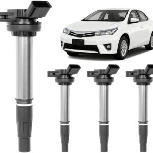 Ignition Coil Packs (4-Pcs) for Toyota/Corolla 2008-2017