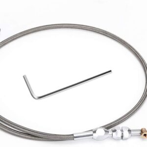 Stainless Braided LS Throttle Cable Kit 36" for Chevy LS1 V8