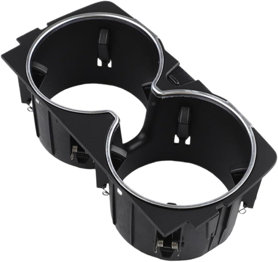 Black Cup Holder Insert for Car Center Console