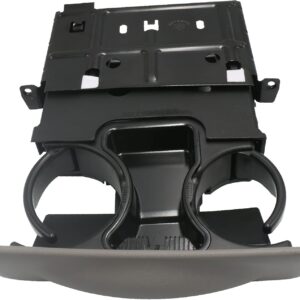 APPERFiT Dash Cup Holder Insert w/Ashtray Gray Fits Ford Trucks