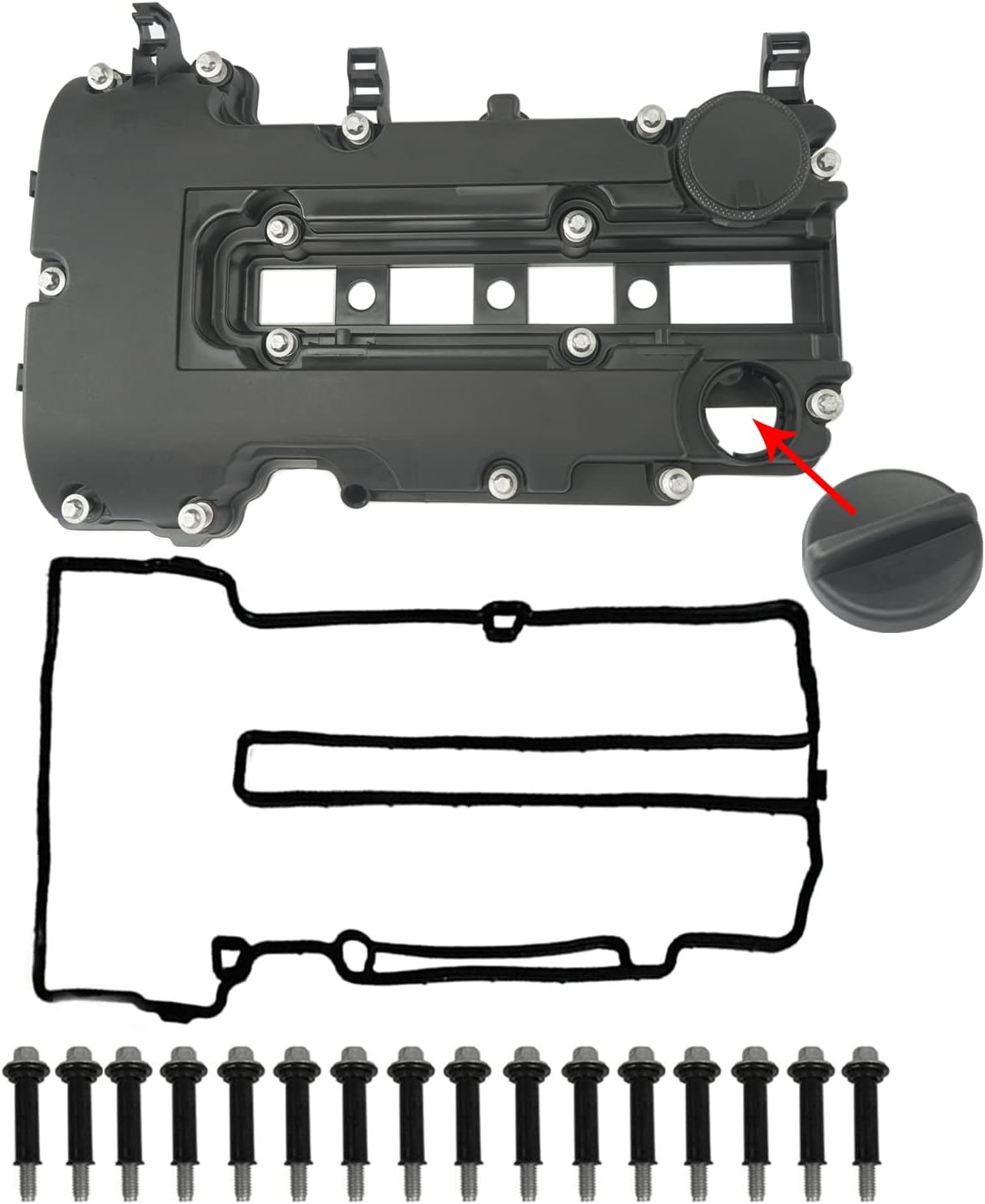 Engine Valve Cover Kit for Chevy Cruze, Sonic & More
