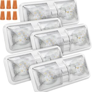 Kohree RV LED Ceiling Light - 5 Pack, 12V, 600 Lumens