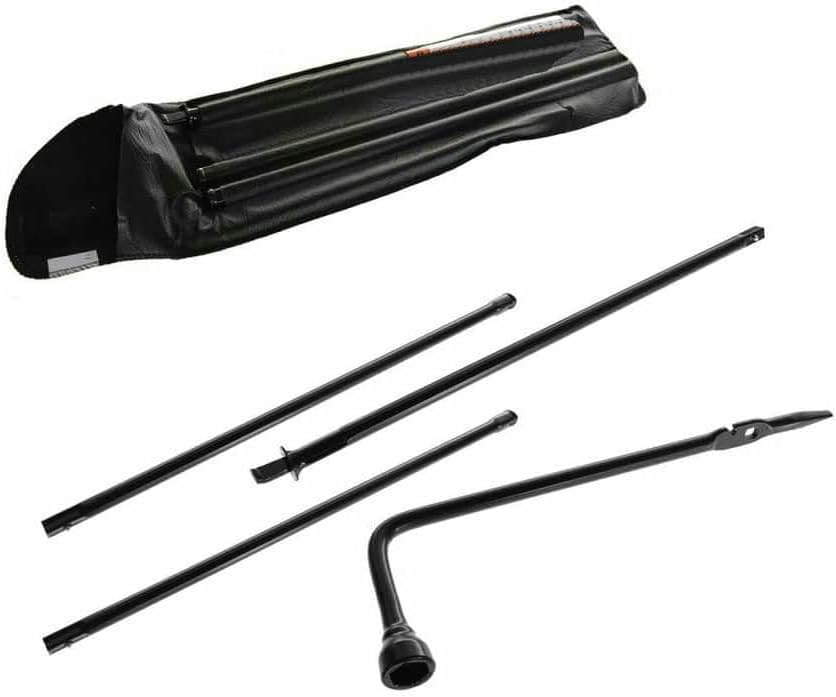Spare Tire Lug Wrench & Jack Tool Kit for Cadillac Chevy GMC
