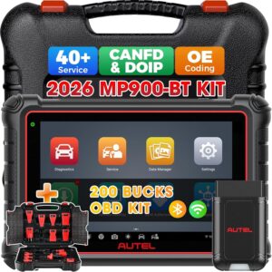 Autel MaxiPRO MP900-BT Scanner with OBD1 Kit