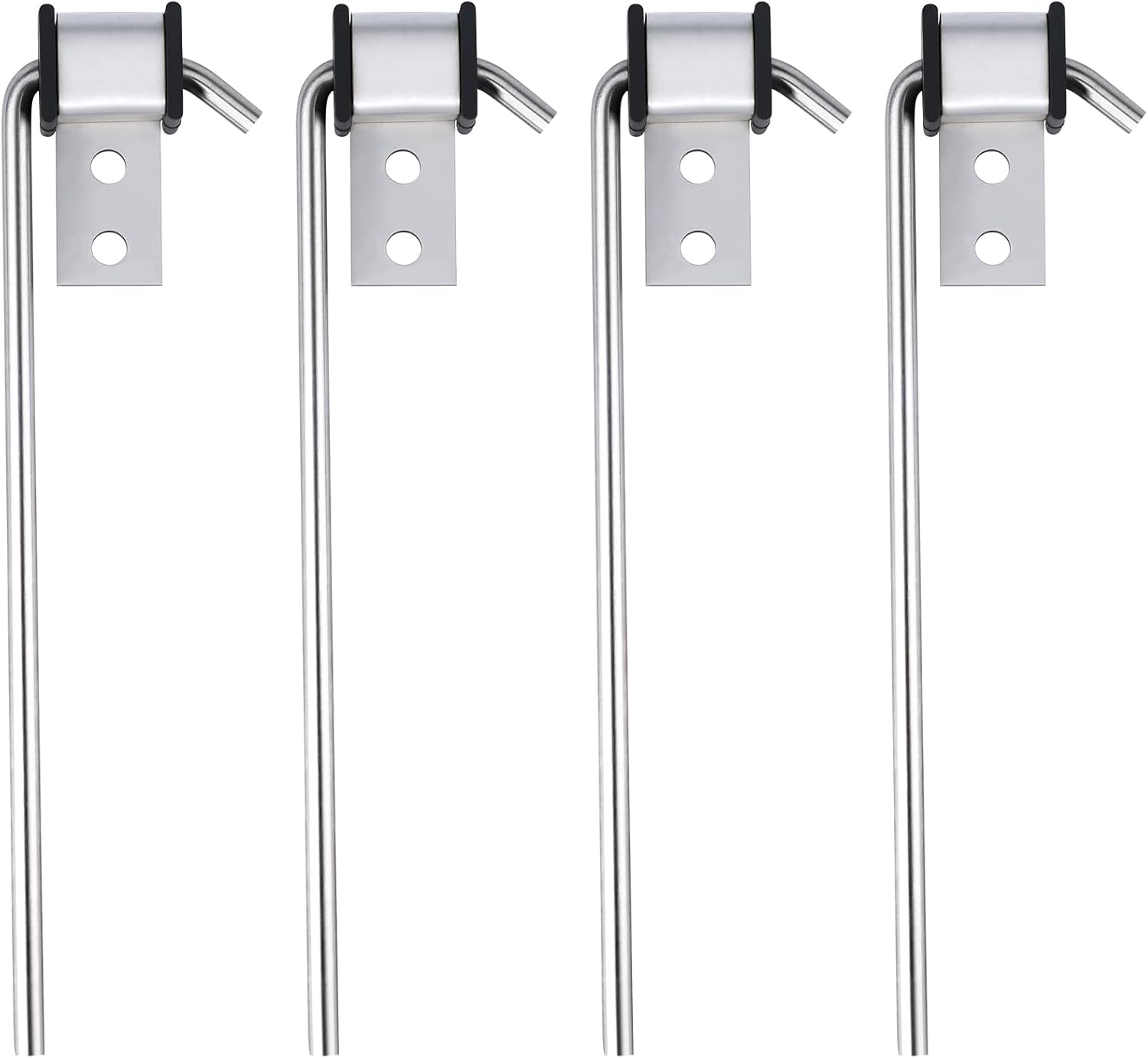 Lonsda 3/8" Heavy-Duty Stainless Steel Exhaust Hanger Rods (4-Pack)